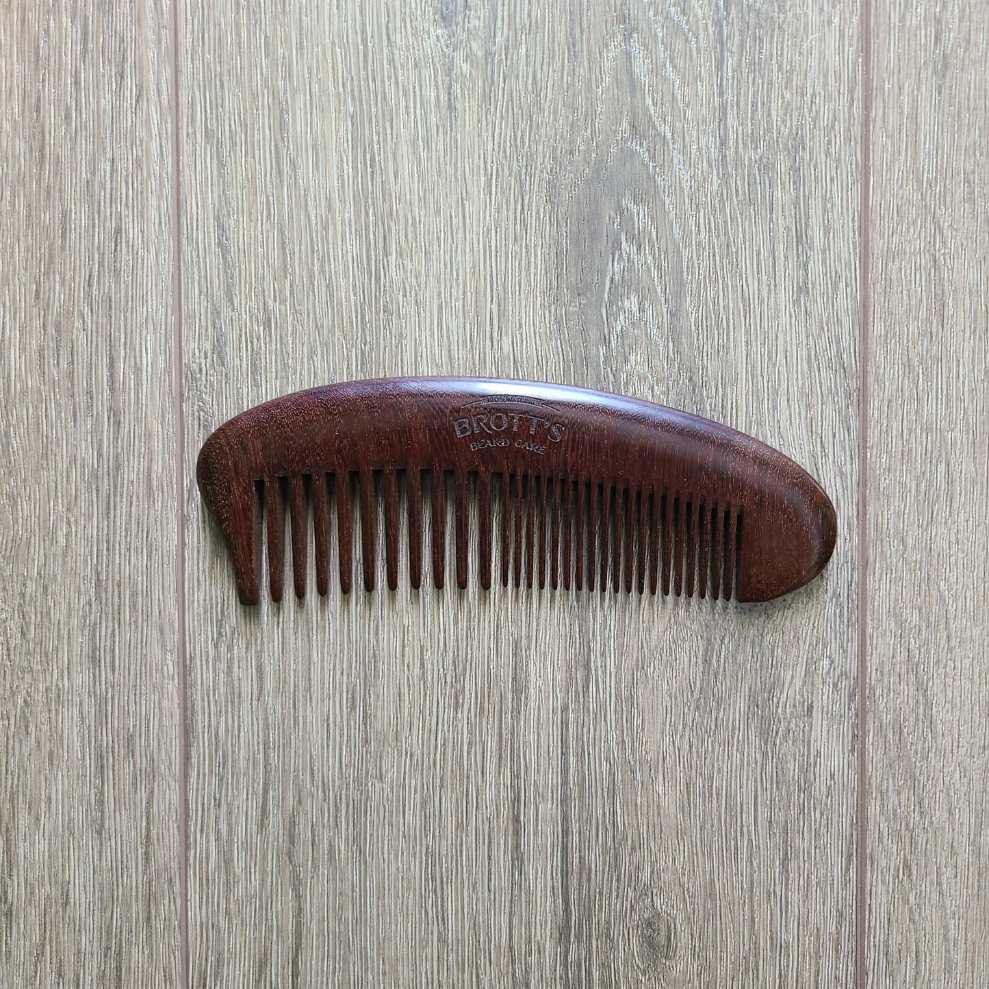 Sandalwood beard comb 6.5 inches