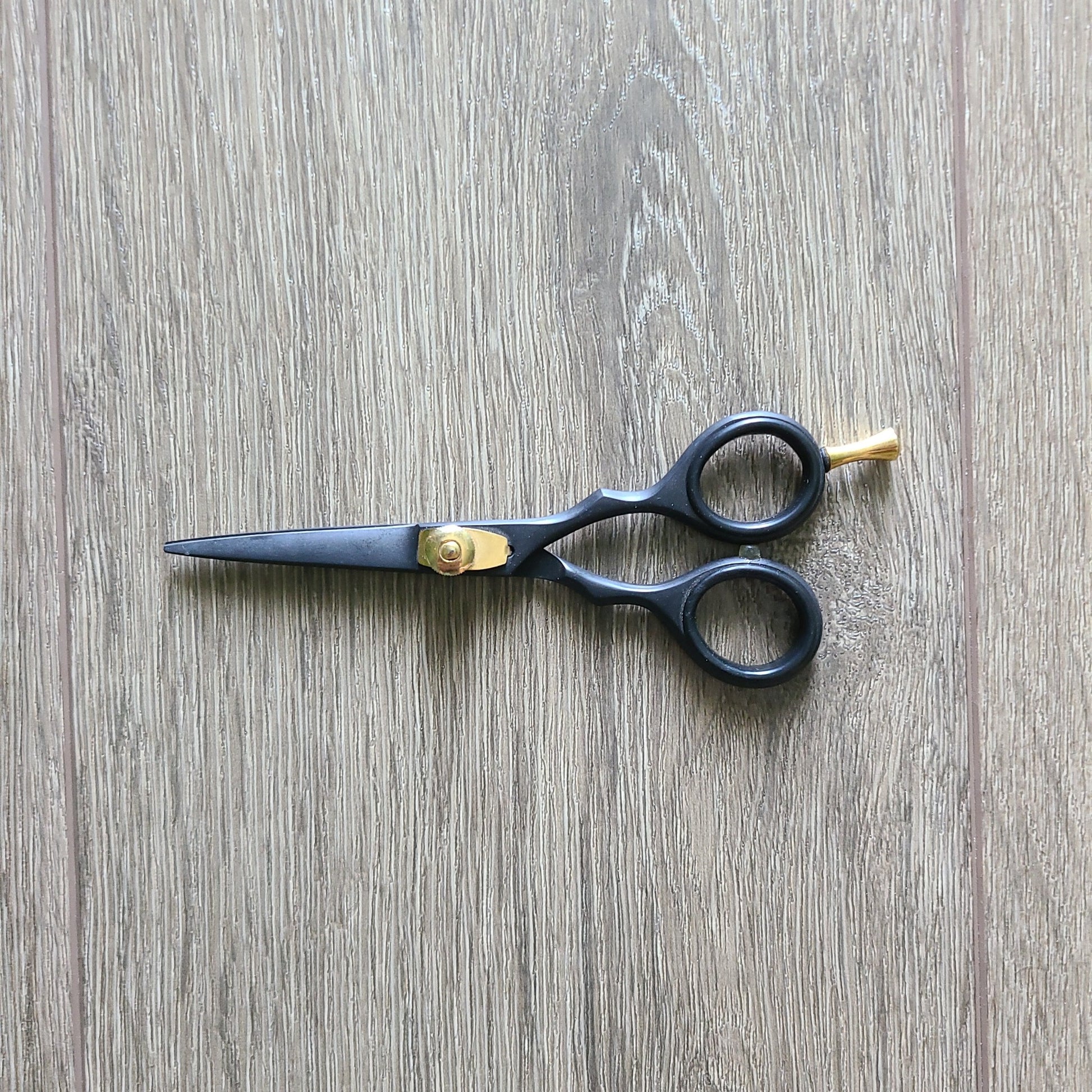 Five inch black beard scissors