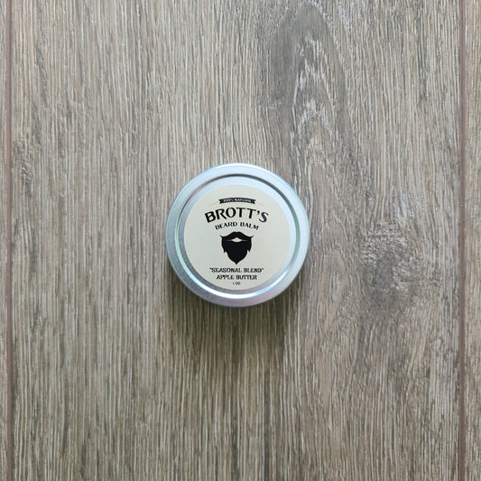 Apple butter scented beard balm 1 ounce tin