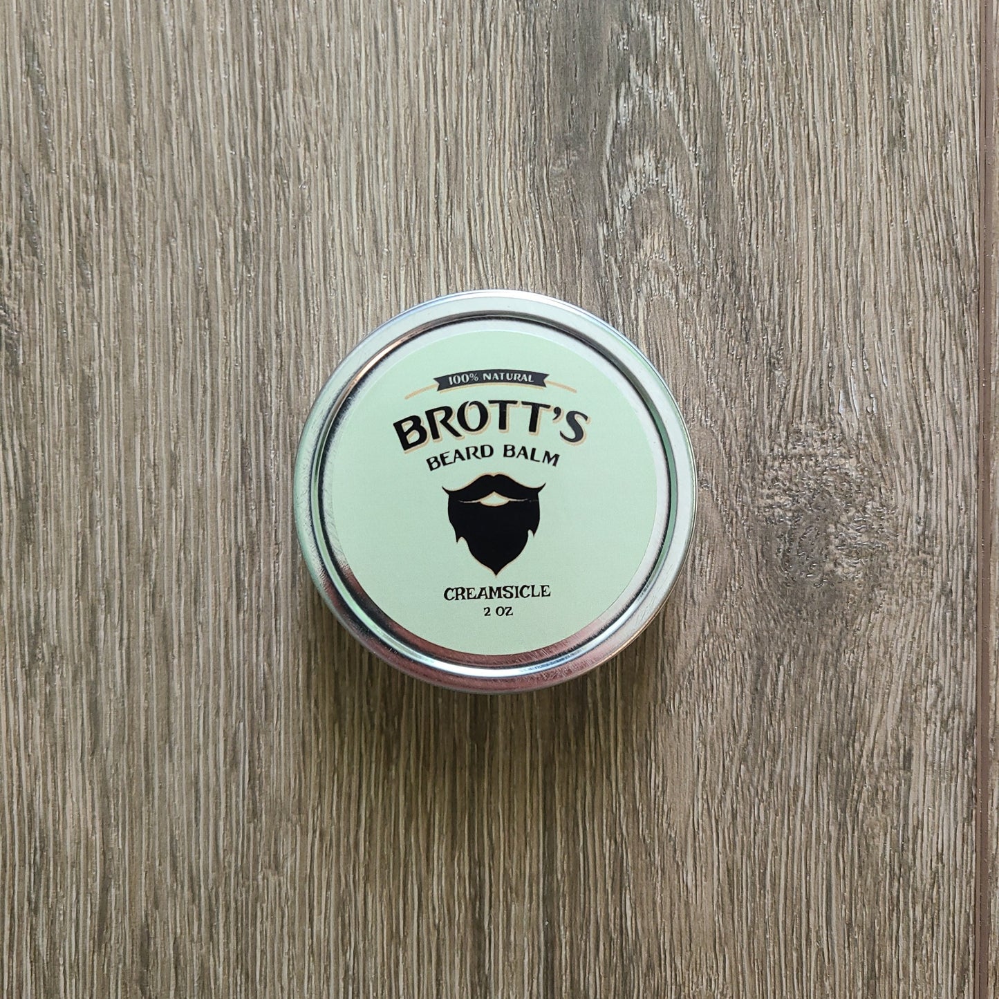 Creamsicle scented beard balm 2 ounce tin
