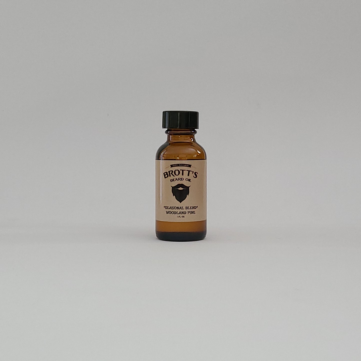 Woodland pine scented beard oil 1 ounce bottle