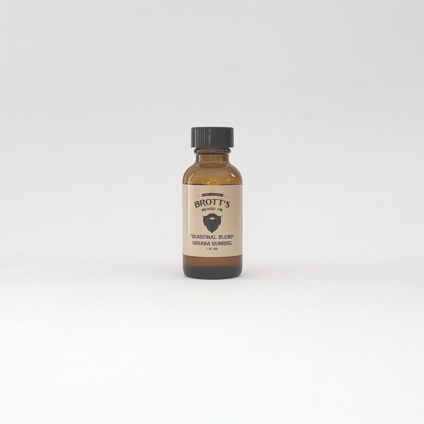 Havana sunrise scented beard oil 1 ounce bottle